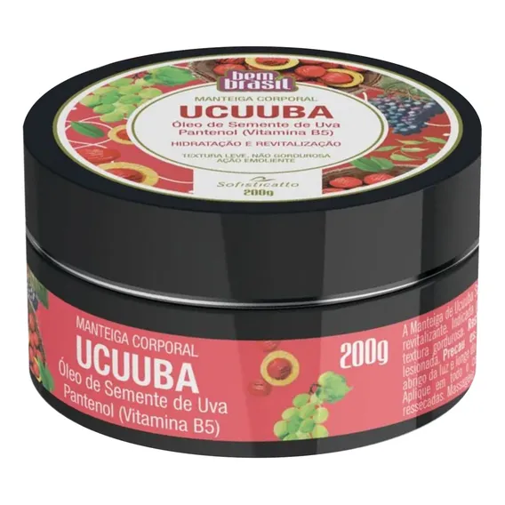 Manteiga Corporal Ucuuba Sofisticatto Cosméticos Pele Foto 1
