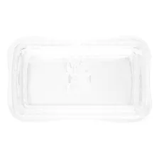 Manteigueira Luxo De Vidro Butterfly Wolff 17cm X 10,5cm X10 Cor Transparente Foto mini 4