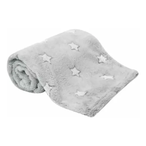 Mantinha Para Bebê Buba Estrelinhas Cinza Foto 1