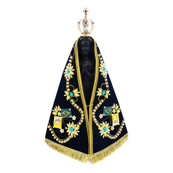 Manto Nossa Senhora Aparecida 35 Cm - Resina Foto 1