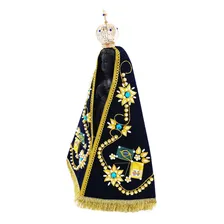 Manto Nossa Senhora Aparecida 35 Cm - Resina Foto mini  2