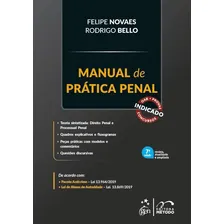 Manual de Prática Penal, de NOVAES, Felipe. Editorial Método, capa mole em português, 2021 Foto mini 1
