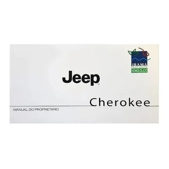 Manual Do Proprietário Cherokee Foto 1