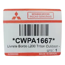 Manual Proprietario L200 Triton Outdoor 2017 2018 2019 2020 Foto mini 2