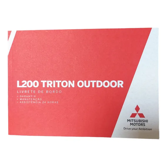 Manual Proprietario L200 Triton Outdoor 2017 2018 2019 2020 Foto 1