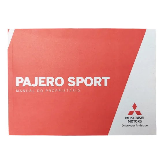 Manual Proprietario Pajero Sport 2019 2020 2021 Foto 1
