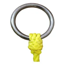 Maolli Laço Americano Torcido Chumbado 09mm-15m Com Argola Inox Cor Amarelo Foto mini 4