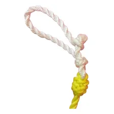 Maolli Laço Americano Torcido Chumbado 09mm-15m Com Argola Inox Cor Amarelo Foto mini 3