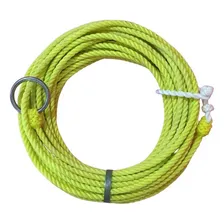 Maolli Laço Americano Torcido Chumbado 09mm-15m Com Argola Inox Cor Amarelo Foto mini 1