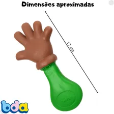 Mãozinha Colors Mordedor Com Chocalho Verde 03144c - Toyster Foto mini  3