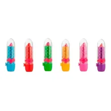 Maquiagem Infantil Brilho Gloss Labial - Atacado Display 36 Cor Coral Foto mini 3