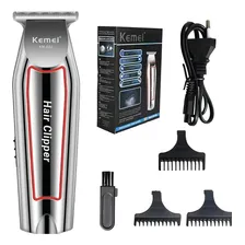 Maquina Acabamento Cabelo Barba Sem Fio Kemei Km032 Bivolt Foto mini 2
