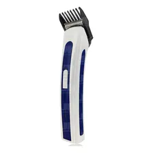 Maquina Aparar Cabelo Recarregável Cortar Barba Pezinho Nova Foto mini 3