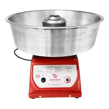 Máquina Braesi Industrial De Algodão Doce Adb02 G2 Cor Vermelho Foto mini  3