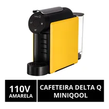 Maquina Café Cápsula Cafeteira Delta Q Mini Qool Cor Amarela 110v Foto  mini 1