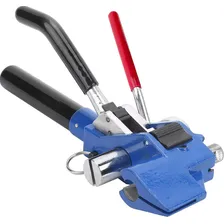 Máquina Cintadeira com Catraca para Metal Poste Foto mini 1