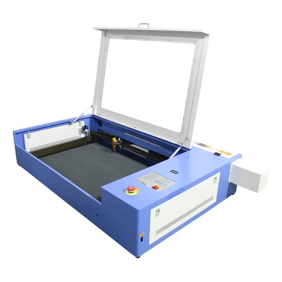 Máquina Cnc Router Laser Corte Gravação 60x40cm 50w Foto 1