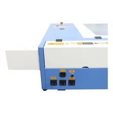 Máquina Cnc Router Laser Corte Gravação 90x60cm 100w Foto mini 3