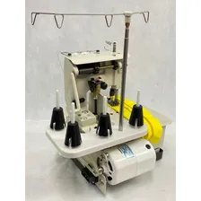 Máquina Colarete Portátil Bracob- Feita No Brasil 3 Agulhas Cor Branco 110V Foto mini 1