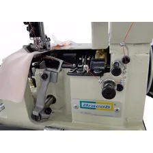 Máquina Colarete Portátil Bracob- Feita No Brasil 3 Agulhas Cor Branco 110V Foto mini 2