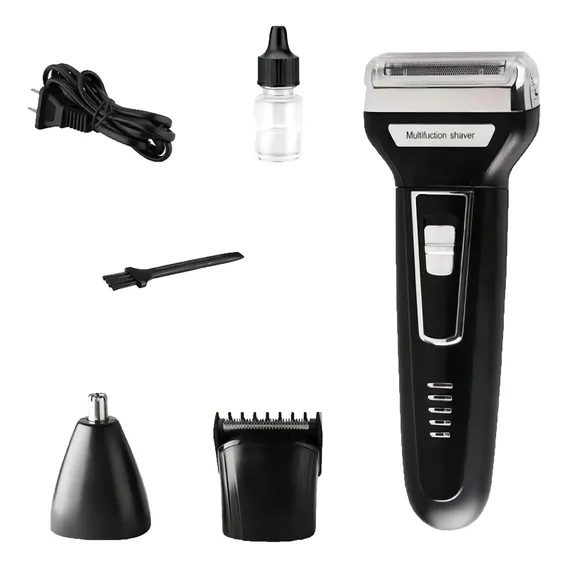 Maquina Corta Cabelo Barba Profissional 3 In 1 Foto 1