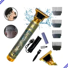 Maquina Cortar Aparar Cabelo Barba Pelos Profissional T9 Foto mini 3
