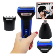 Máquina Cortar Cabelo Aparador Pelos Risquinho Nariz Foto  mini 1