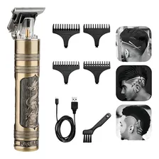 Máquina Cortar Cabelo Barba Recarregável 4 Pentes Foto mini 3