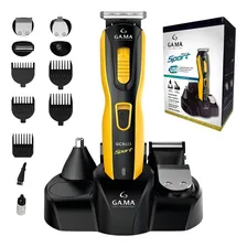Maquina Cortar Cabelo Pelos Nariz Barba Recarregavel Bateria Foto  mini 1
