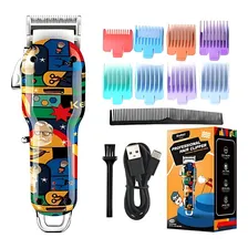 Máquina Cortar Cabelo Profissional Kemei Acabamento Sem Fio Foto  mini 1