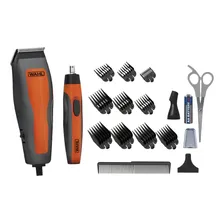 Maquina Cortar Pelo Aparar Barba Cabelo Maquininha Nariz 110 Cor Laranja Voltagem 110v Foto mini 3