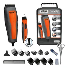 Maquina Cortar Pelo Aparar Barba Cabelo Maquininha Nariz 110 Cor Laranja Voltagem 110v Foto mini 1