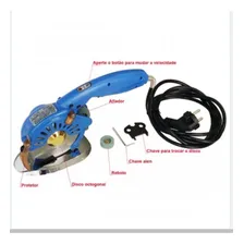 Máquina Cortar Tecidos Lar Das Fitas Direct Drive Disco 4 Polegadas Foto mini 4