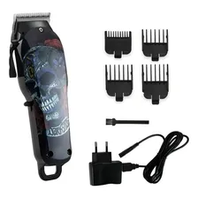 Maquina Corte Corta Cabelo Barbeiro Sem Fio Recarregável 735 Cor Preto 110V/220V Foto mini 1