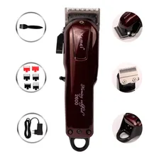 Máquina Corte De Cabelo Kemei Turbo Sem Fio Foto mini 3