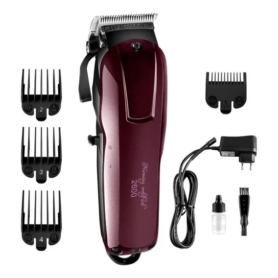 Máquina Corte De Cabelo Kemei Turbo Sem Fio Foto 1