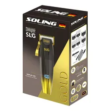 Máquina Corte Profissional Soling SLG Gold Sem Fio Bivolt Foto mini 2