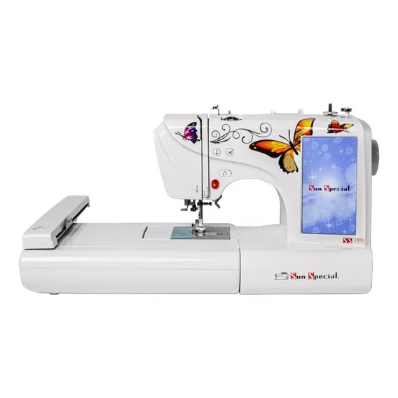 Máquina Costura Bordar Doméstica Sun Special Ss-1500 Bivolt Foto 1