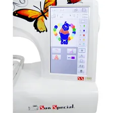 Máquina Costura Bordar Doméstica Sun Special Ss-1500 Bivolt Foto mini 3