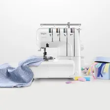 Máquina Costura Doméstica Elgin Overlock 2000 Portátil 220v Foto mini 3