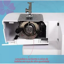 Máquina Costura Doméstica Mecânica 12 Pontos Ss588 Rosa 110v Foto mini 4