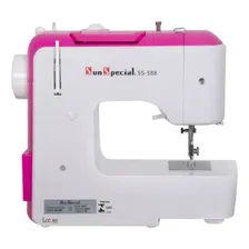 Máquina Costura Doméstica Mecânica 12 Pontos Ss588 Rosa 110v Foto mini 3