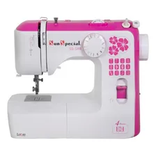 Máquina Costura Doméstica Mecânica 12 Pontos Ss588 Rosa 110v Foto mini 1