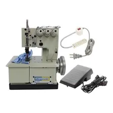 Máquina Costura Galoneira 3 Agulhas Semi Industrial C/ Led 220V Foto mini 1
