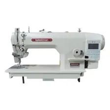 Máquina Costura Industrial Reta Pesada Eletrônica 4 Funções Foto  mini 1