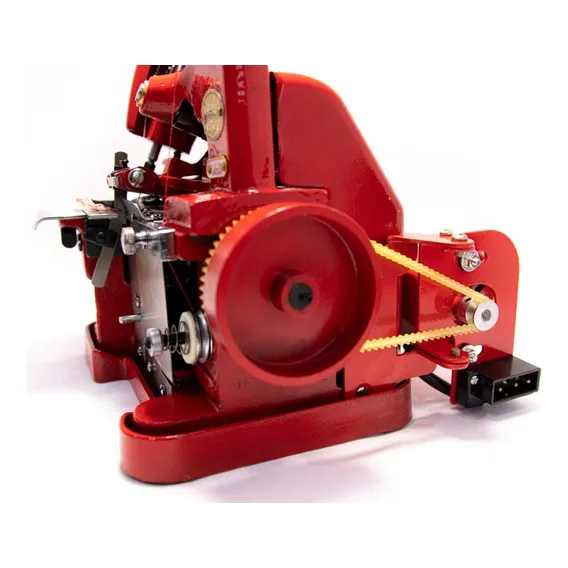 Maquina Costura Overlock Semi Industrial Chinesinha Gn1-core Cor Vermelho 110V Foto 1