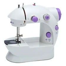 Máquina Costura Portátil Pedal Manual Branco Foto mini 4