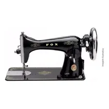 Máquina Costura Reta Doméstica Fox Pretinha Vigoreli 110v Foto mini 1