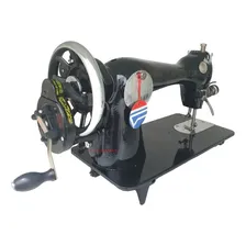 Maquina Costura Reta Doméstica Pretinha Com Manivela Nova Cor Preto Não há Foto mini 4