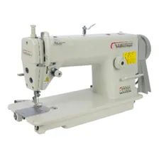 Máquina Costura Reta Industrial Lançadeira Tecidos Pesados Cor Branco 220v Foto mini 1